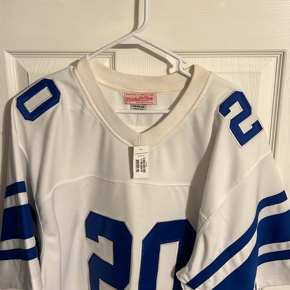 New with tags: Authentic throwback Barry Sanders jersey - Picture 5 of 6